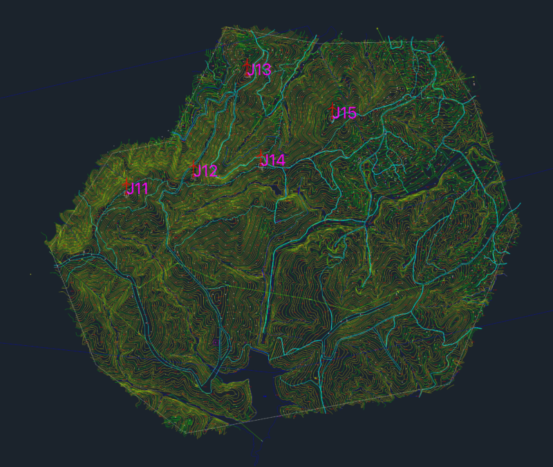 Laizhou Phase 2 Wind Farm Topographic Site Plan