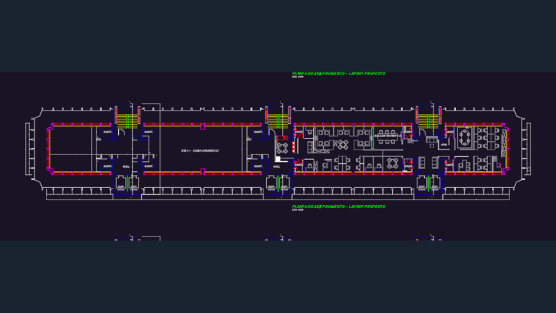 ZAIRA LUNARDELLI BUILDING Office Plan Av Paulista 1776