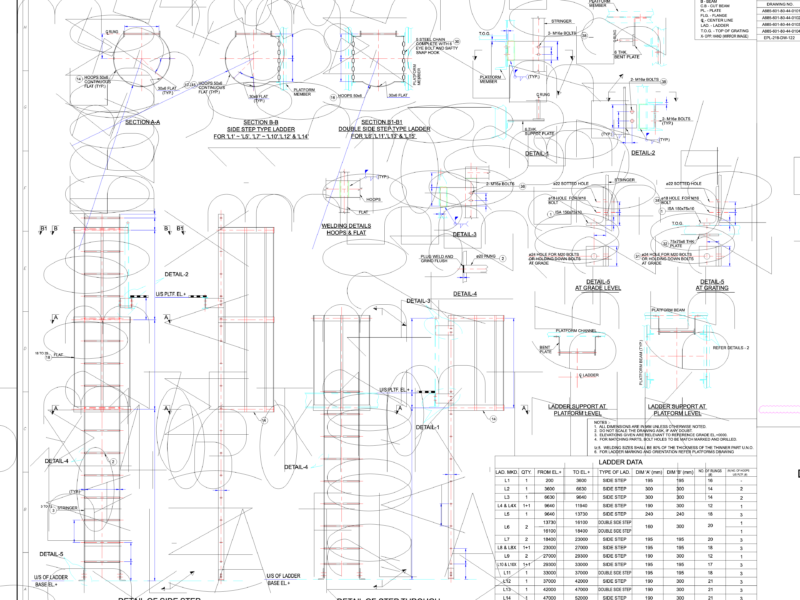 Steel Ladder Details