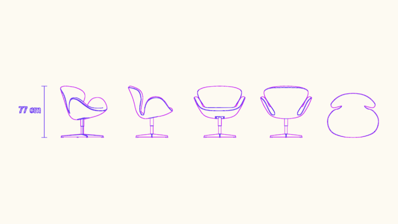 Arne Jacobsen Swan chair