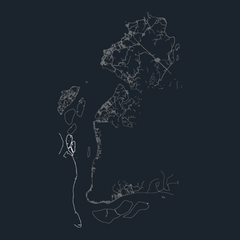 Urubuoca and Ilha das Onças regional site plan