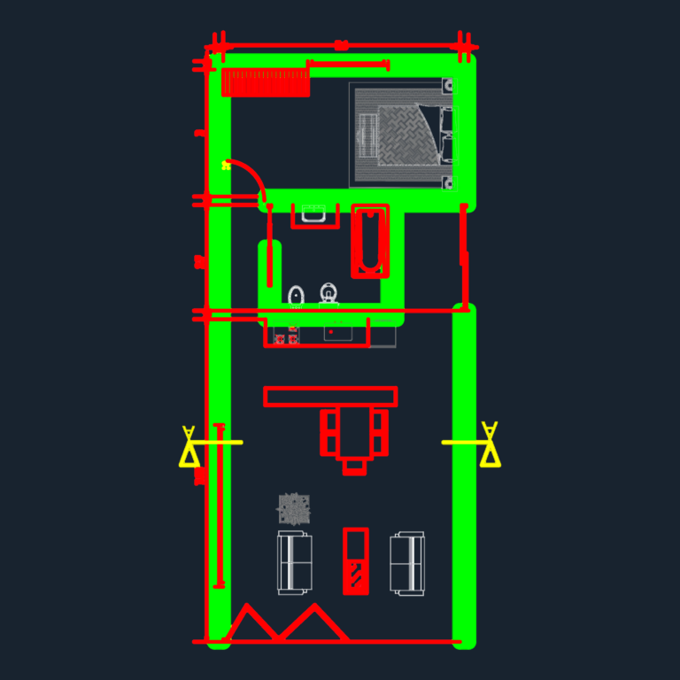 Small house architectural floor plan and structural foundation drawings with seismic design details.