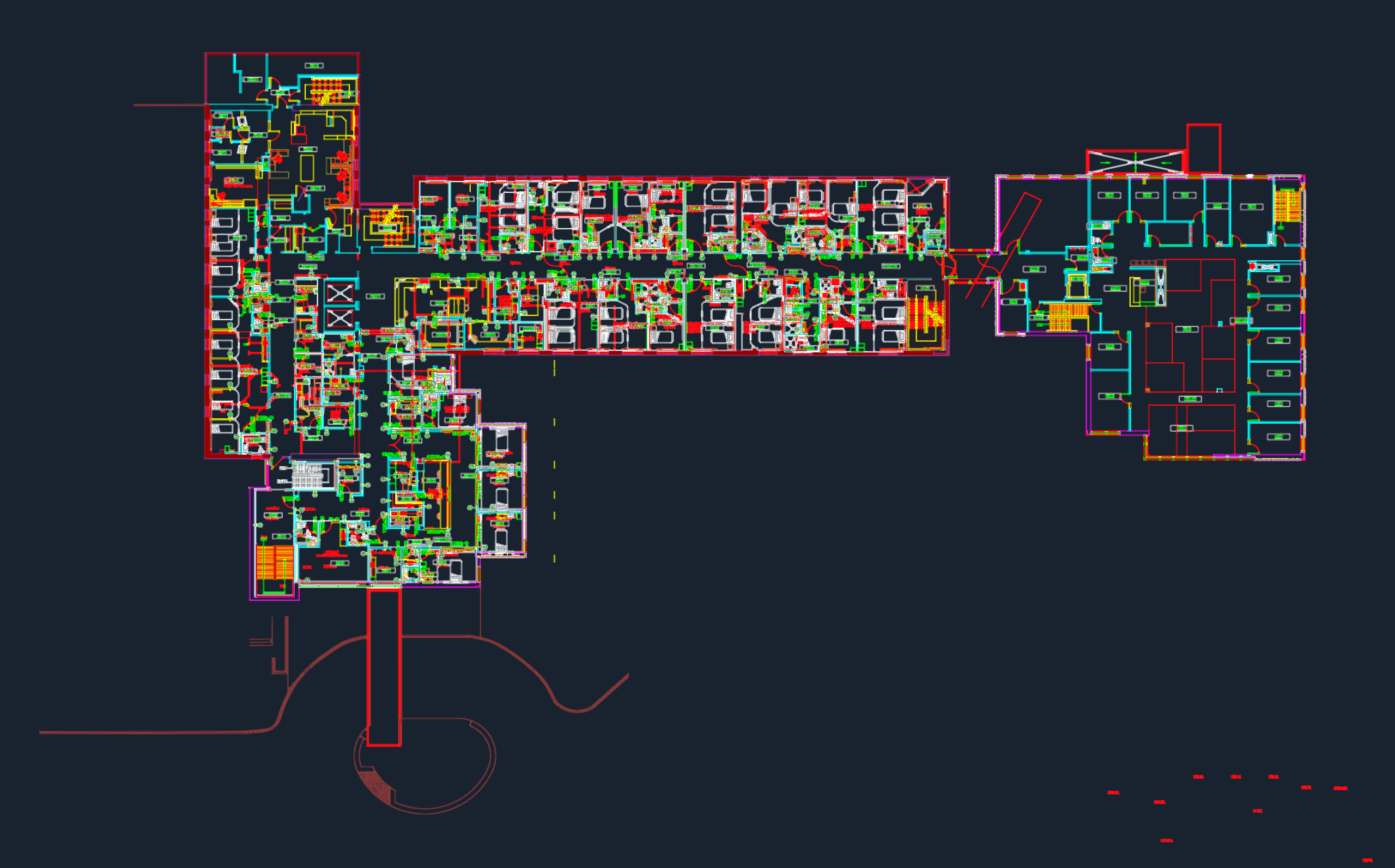 Medical facility level 2 floor plan | Designs CAD