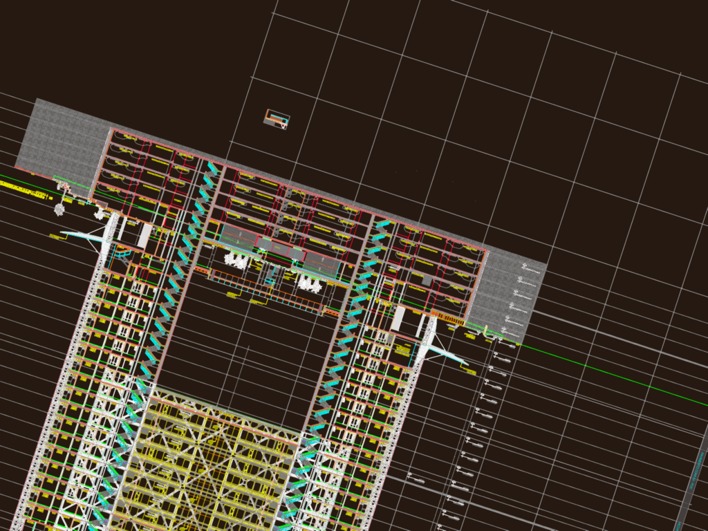 Architectural floor plan showing office layout and balconies for level 10.