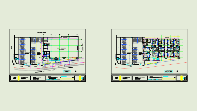 Edificio Pradomar Commercial and Residential Mixed Use Floor Plans