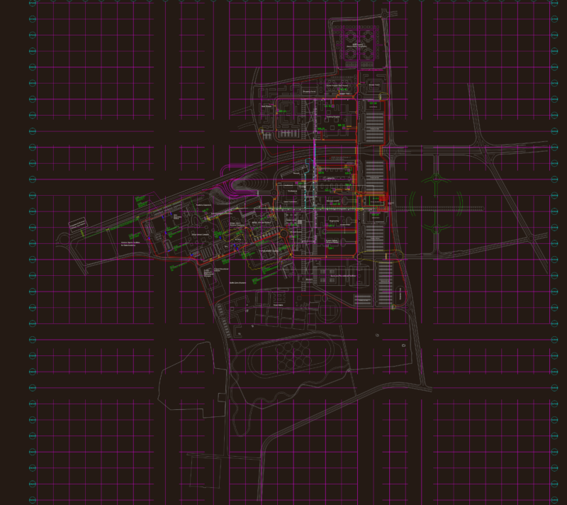 132kV Electrical Infrastructure Site Layout