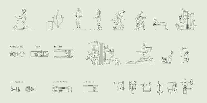 Gym Equipment Set