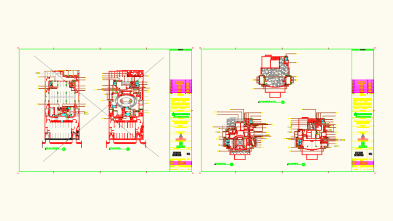 Bukopin building door and window key plan