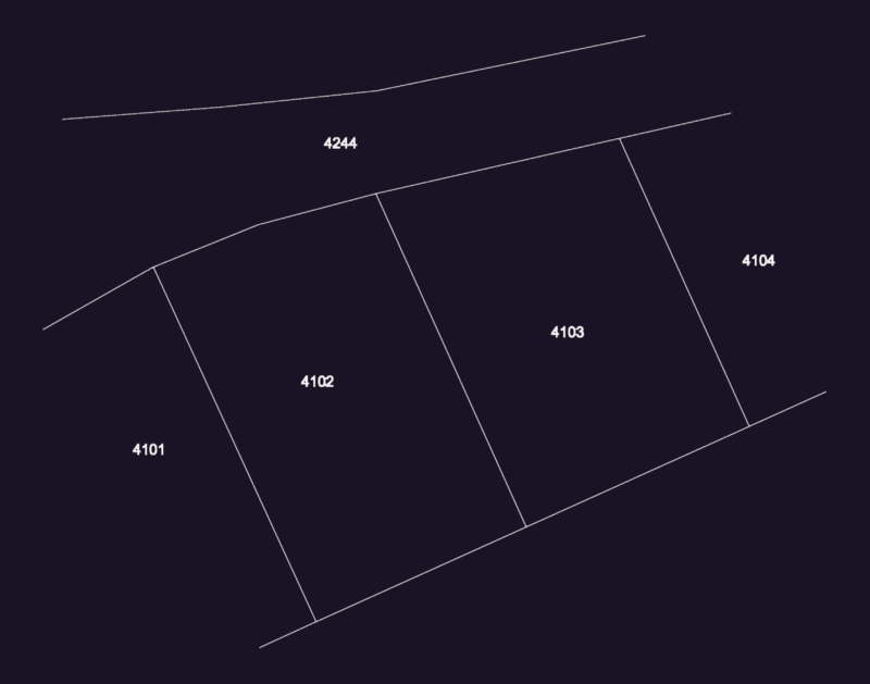 Douma 4102-4103 Lot Boundary Layout