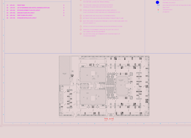 Hospital LPG System Layout