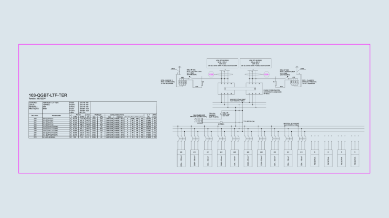 SCHNEIDER 800A INTERPACT QGBT DIAGRAM
