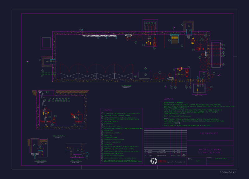Fountain TECHNICAL ROOM 2 Layout