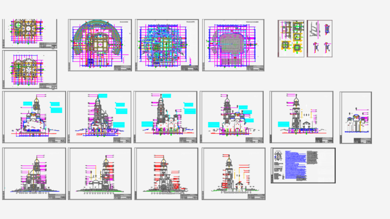 CATHEDRAL DWG WITH OTIS 1000KG SPECS