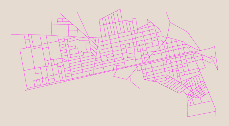 Urban Sewage Collector Map