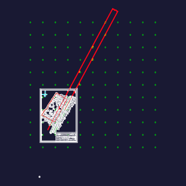 Topographic Survey Site Plan DWG for AutoCAD