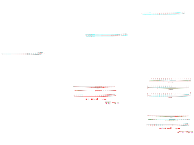 Concrete Tunnel Reinforcement and Structural Section Details