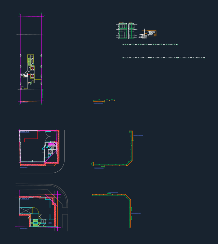 Construction Site Fence DWG with Gate & Frame Details