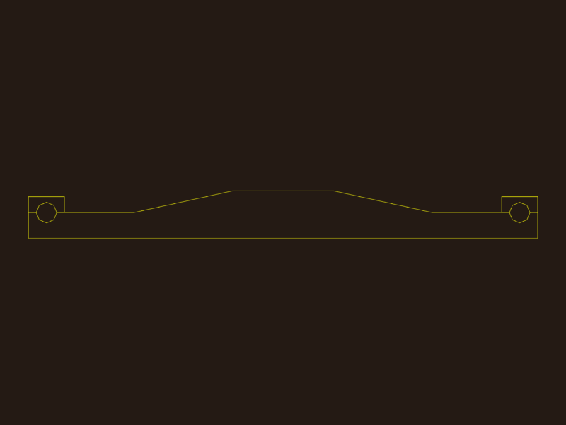 Epoxy Concrete Bridge Beam 3D Model