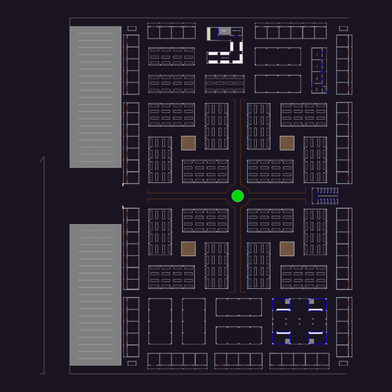 Dikodougou Hypermarket Site Plan
