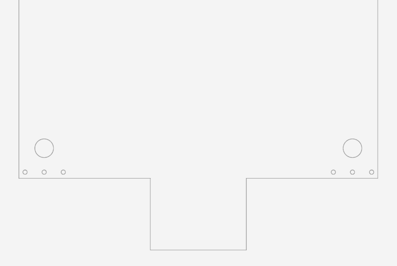 Board Cutting Template DWG