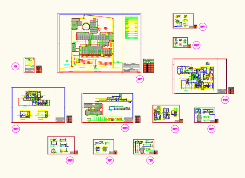 Tv station architectural project