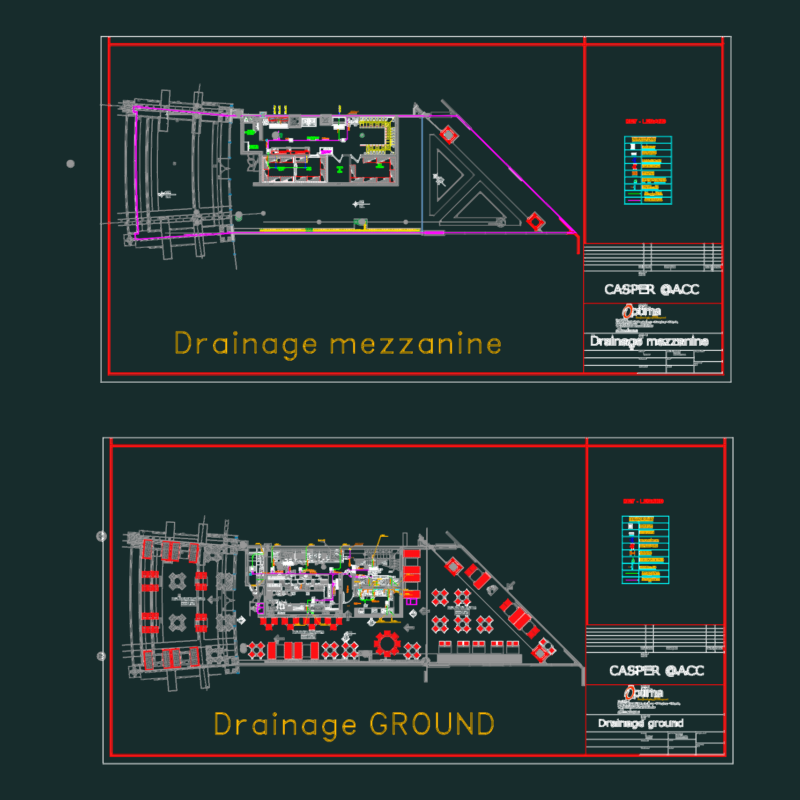 OPTIMA CASPER @ACC Restaurant Drainage DWG