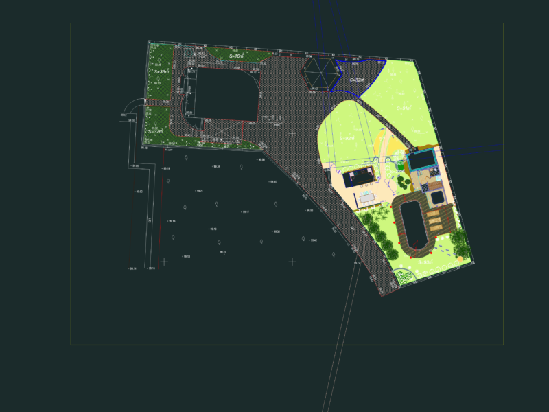 Urban Landscape Site Plan