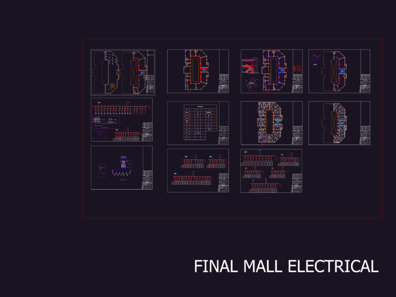 NASERIA MALL ELECTRICAL LIGHTING PLANS
