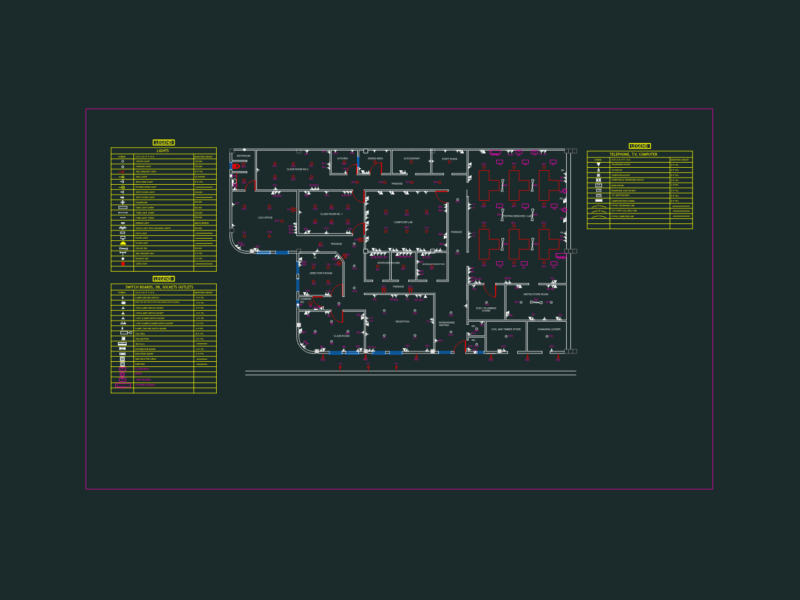 Electrical Wiring Plan Layout