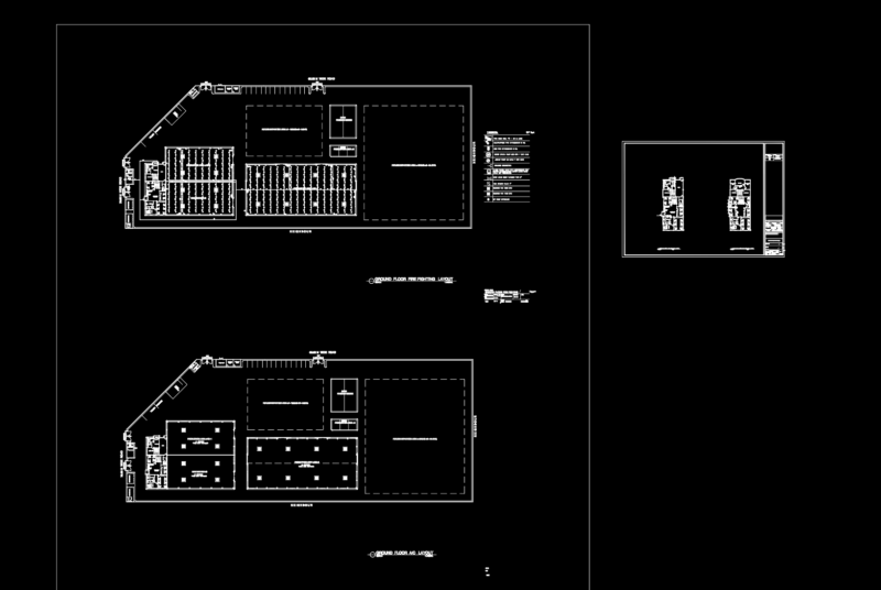 Fire Fighting Building Layout