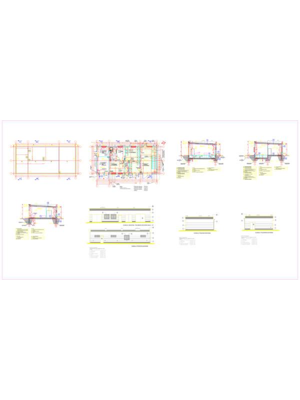 High voltage substation building
