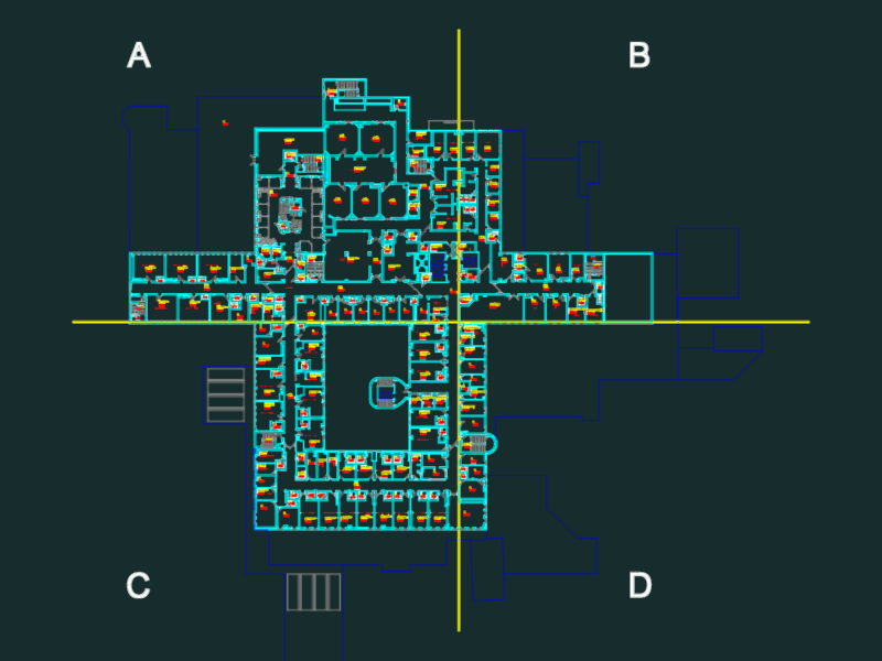 CNRHC Hospital Second Floor Plan and Surgical Suites