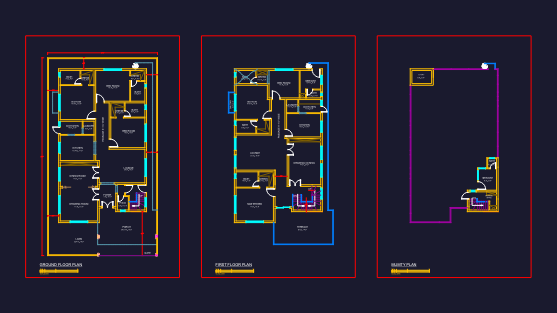 DHA 50×90 Residential House Plans with Ground First and Mumty