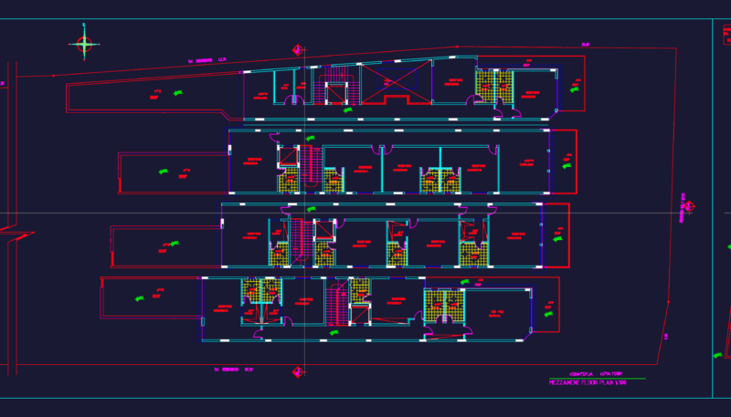 4-Unit Residential Chalet Project Floor Plans