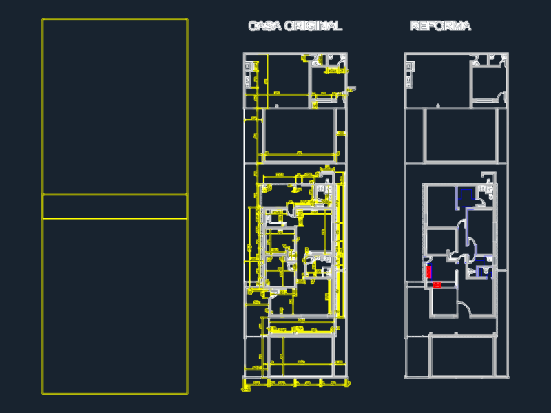 House renovation plan dwg
