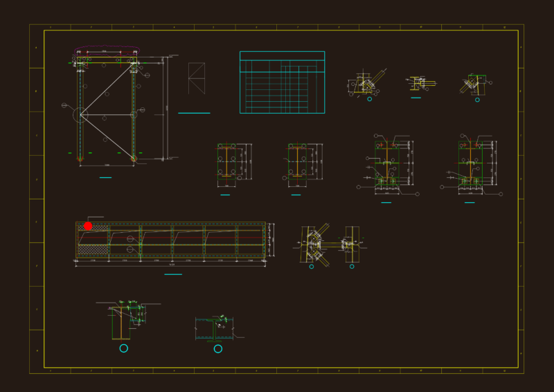 Pioneer 7700tpd Belt Conveyor Steel Truss Details