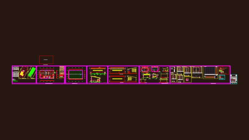 Distillation Building Architectural DWG