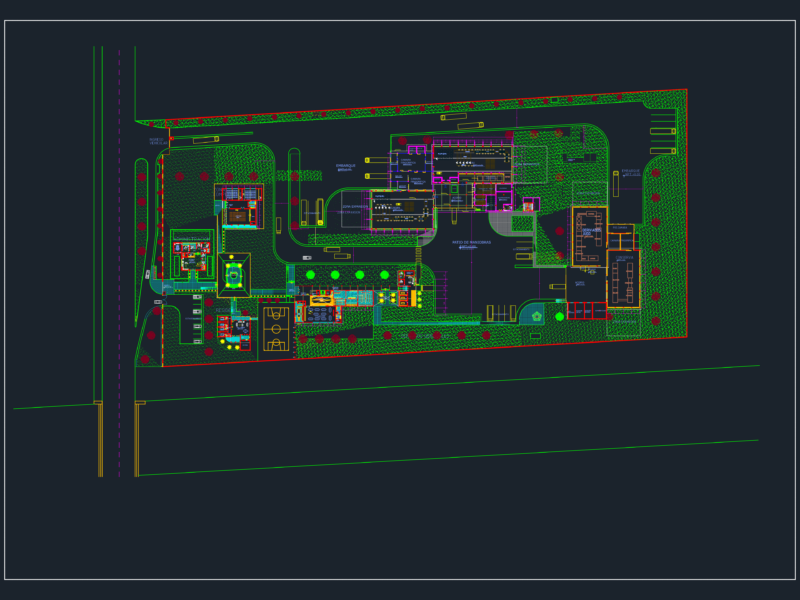 Industrial Mango Processing Plant Layout & Site Plan