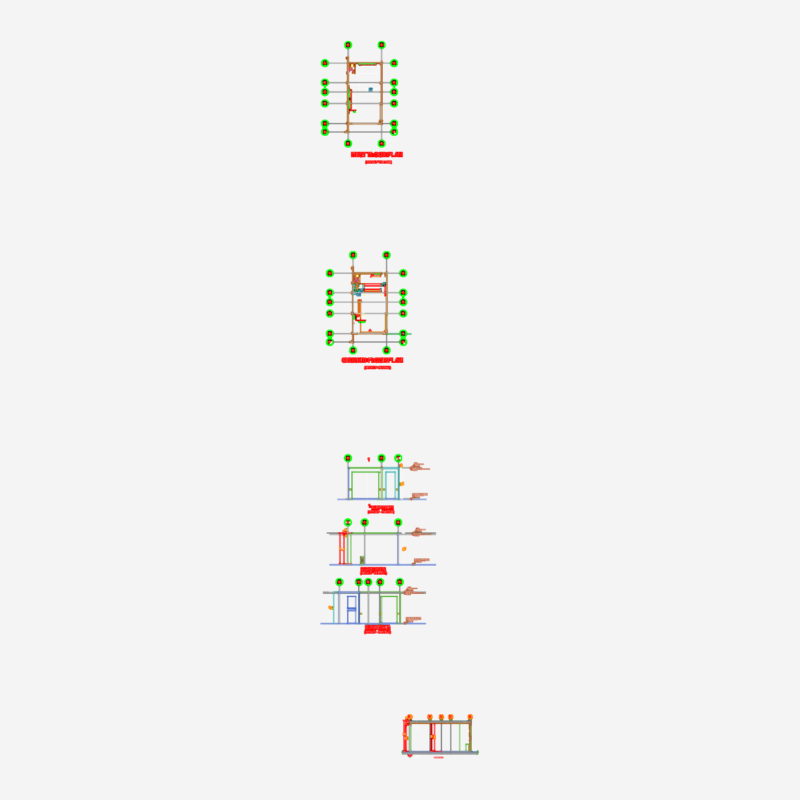 Istanbul Building 7 Unit 7M1 Plan & Section DWG