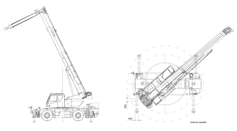 KATO SR-300LS 30T CRANE