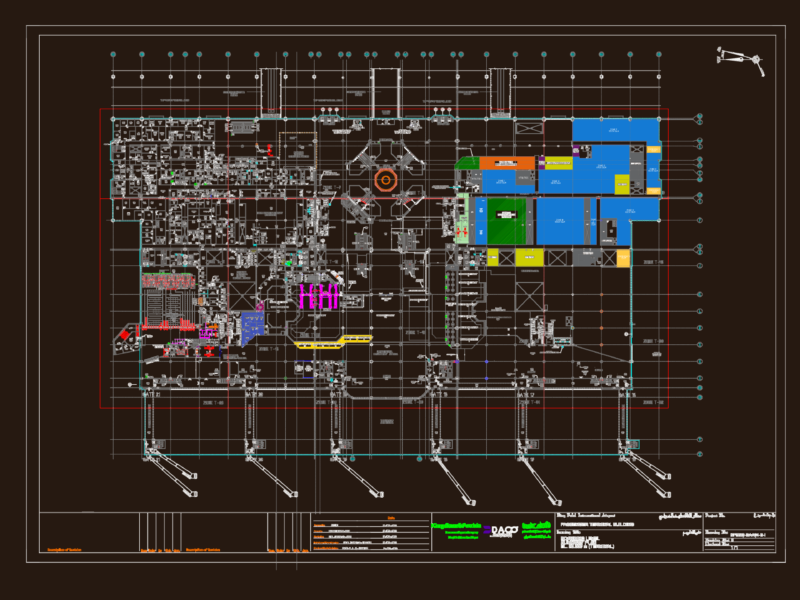 King Fahd International Airport Passenger Terminal Boarding Level Summary Plan