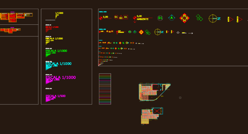 Office Headquarters Floor Plan DWG