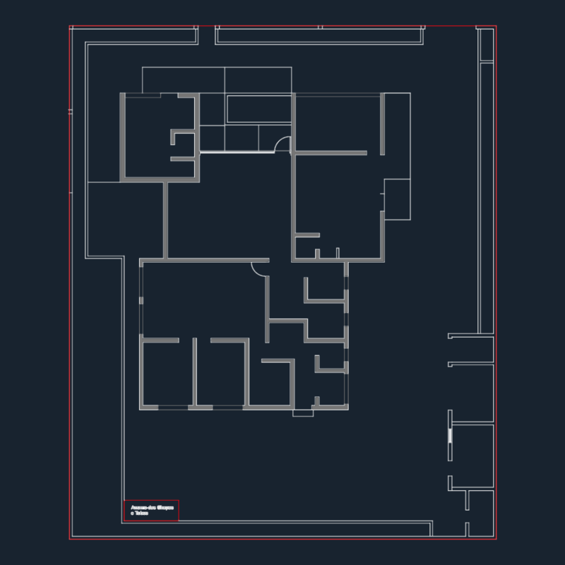 Sheet and pipe storage layout