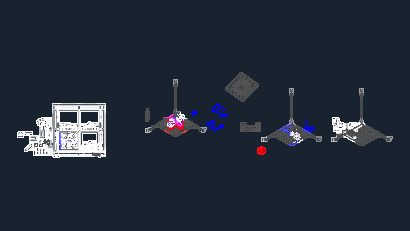 Modular Geometric Cube Assembly with Axonometric Projections