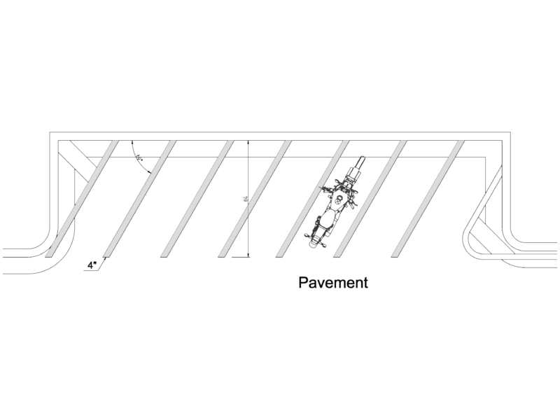 MOTORCYCLE PARKING DWG