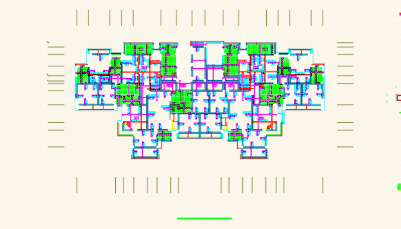 Multi-Story Building Beam Reinforcement Plans