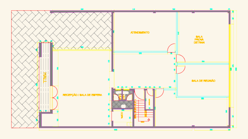 Mixed-Use Residential & Office DWG Project
