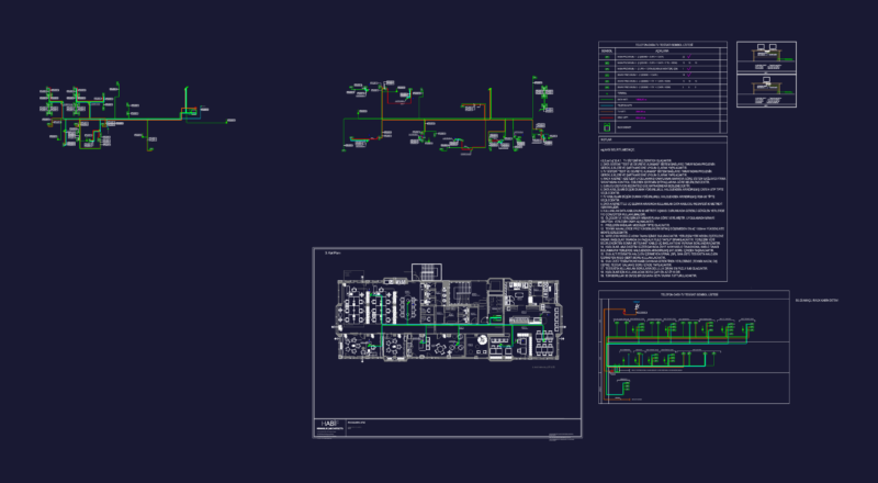 Office low voltage layout DWG