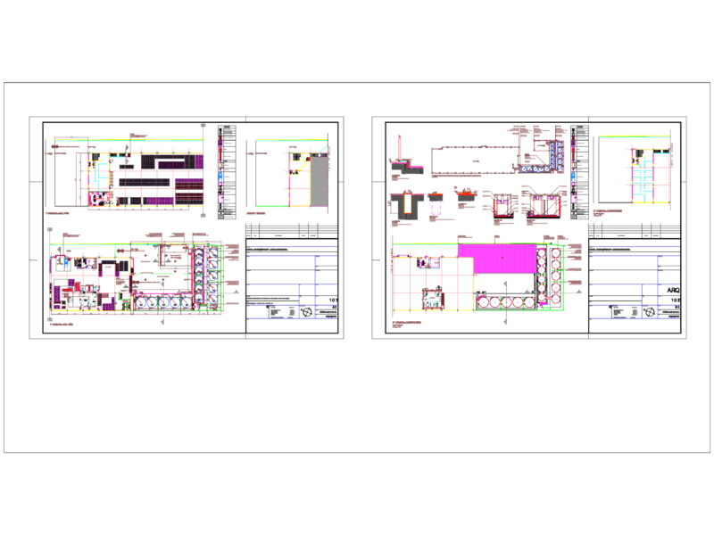 Oil Factory Layout DWG