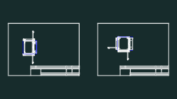 Plataforma AC02 Accessibility Lift Technical Drawing
